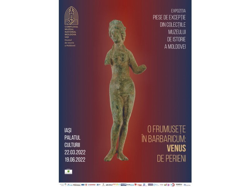  Venus de Perieni, expusă la Palatul Culturii. O piesă extrem de rară