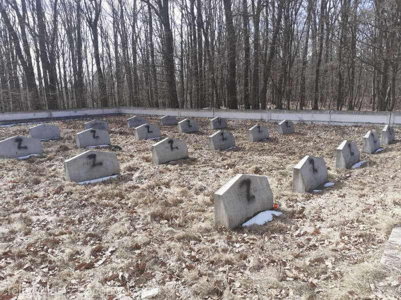  Iaşi: Pe mormintele soldaţilor ruşi din cimitirul de la Moţca a fost scrisă litera Z