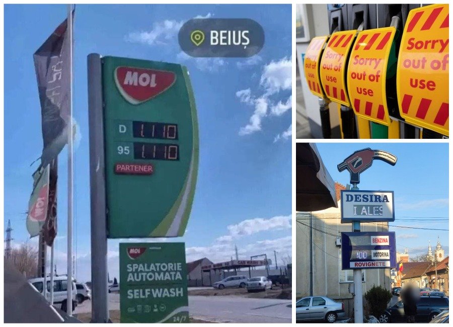  Au fost închise benzinăriile care au vândut carburant cu 11 lei litrul
