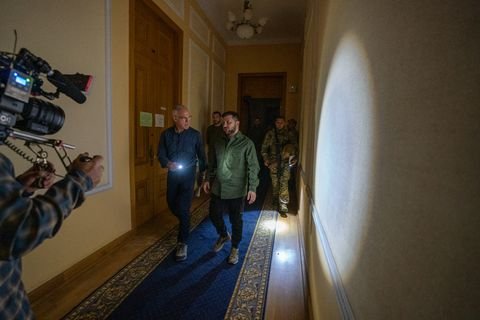  VIDEO: Primele imagini din buncărul unde se ascunde Volodimir Zelenski