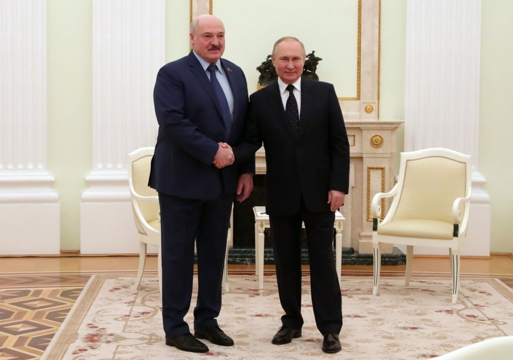  Putin și Lukaşenko se întâlnesc pentru a discuta despre războiul din Ucraina