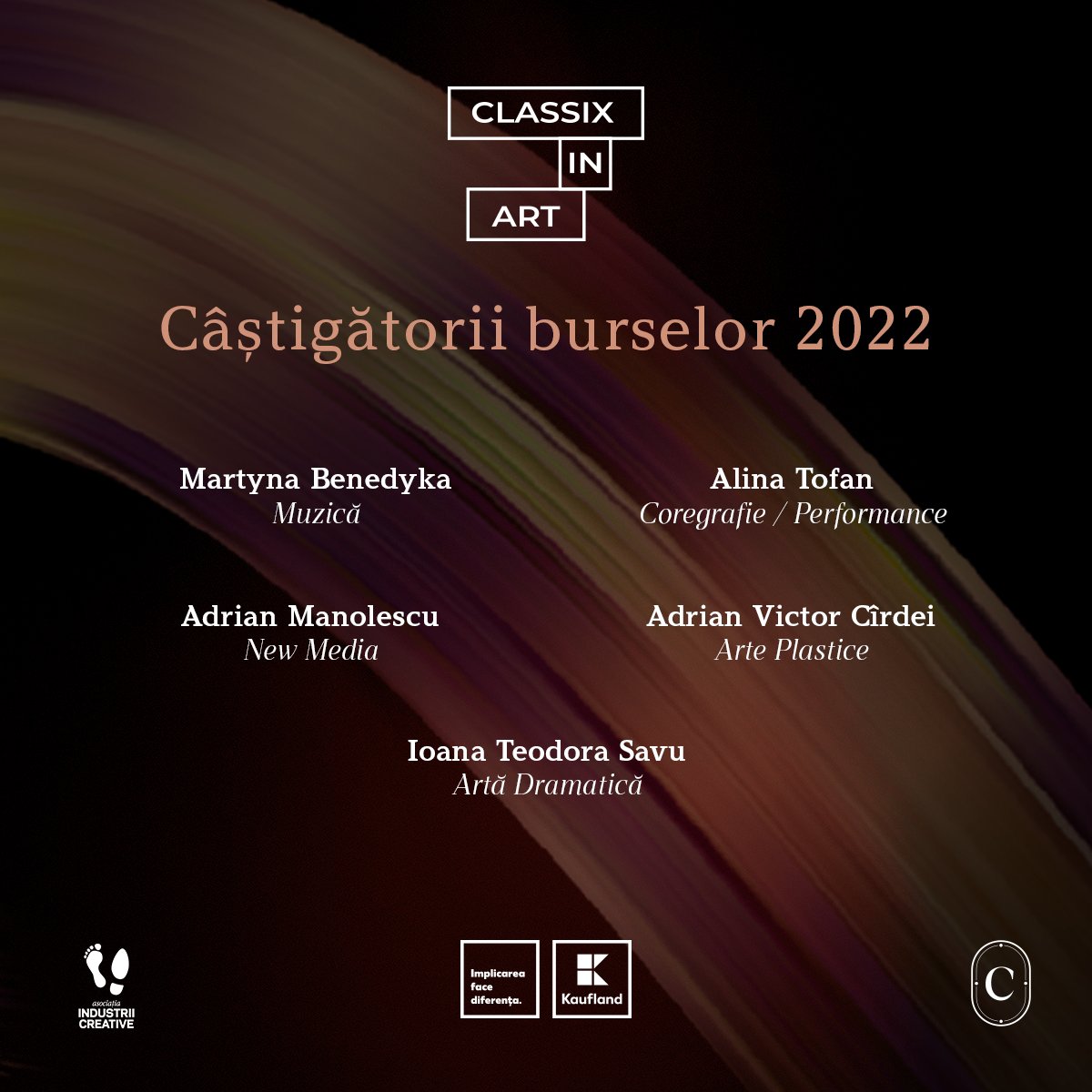  Câștigătorii burselor Classix in Art: 5000 euro pentru proiecte artistice