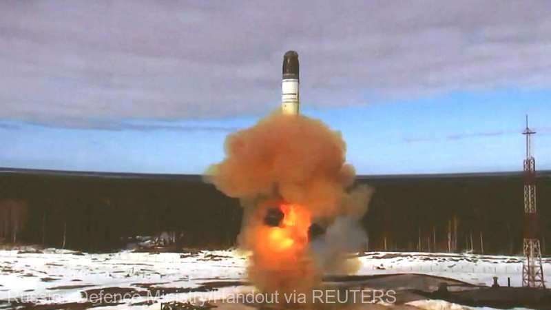  Rusia a simulat tiruri de rachete cu capacitate nucleară în Kaliningrad