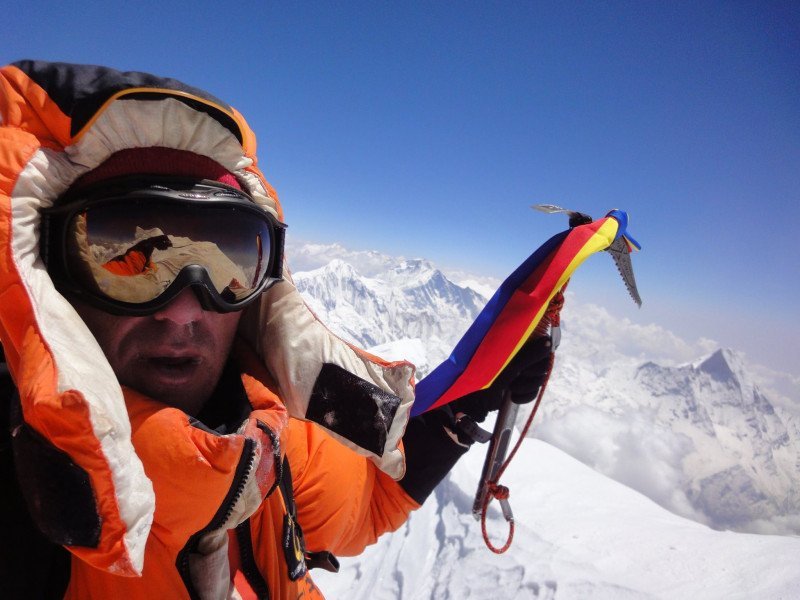  Horia Colibășanu, din nou victorios în Himalaya. A cucerit al treilea vârf din lume, fără oxigen