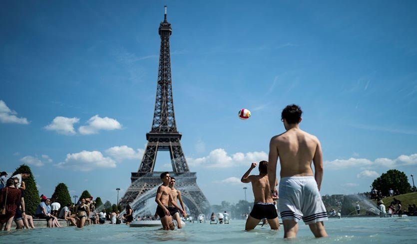  Franţa doboară un record de căldură în timpul primăverii