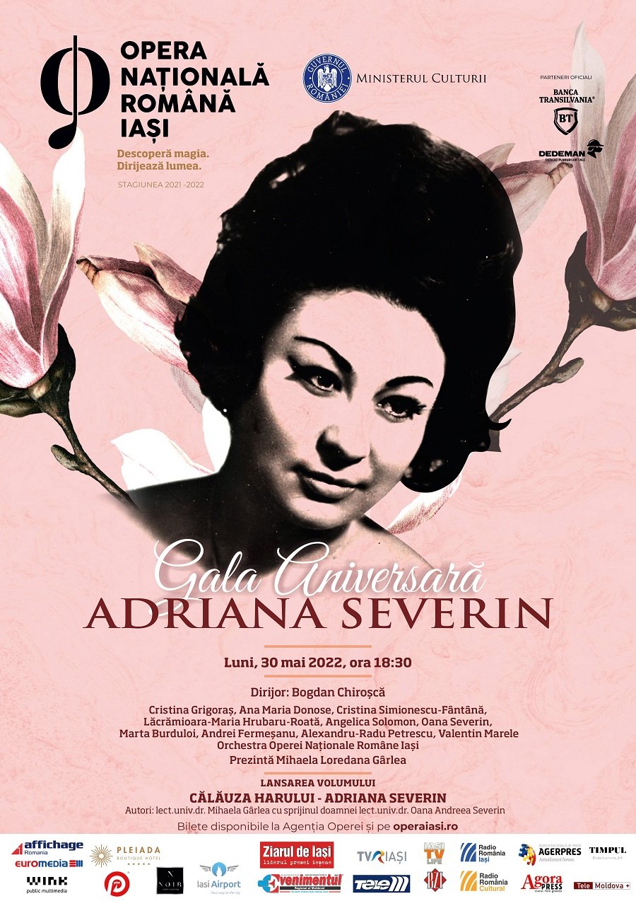  Gală dedicată sopranei Adriana Severin la Opera Iași