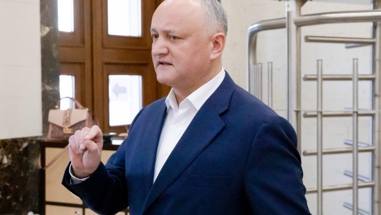  Prima reacţie a lui Igor Dodon, fostul preşedinte al R. Moldova, după ce a fost reţinut 72 de ore