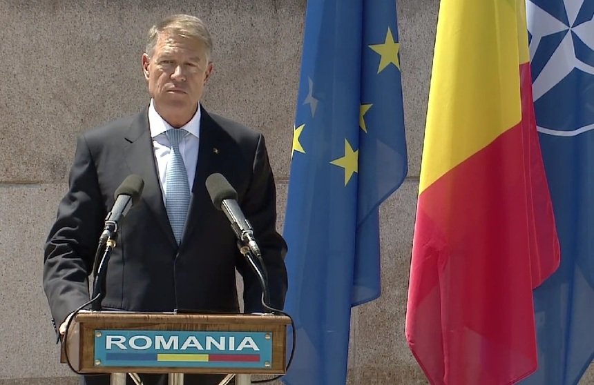  Preşedintele Klaus Iohannis a primit Premiul European Carol al IV-lea al Asociaţiei Germanilor Sudeţi