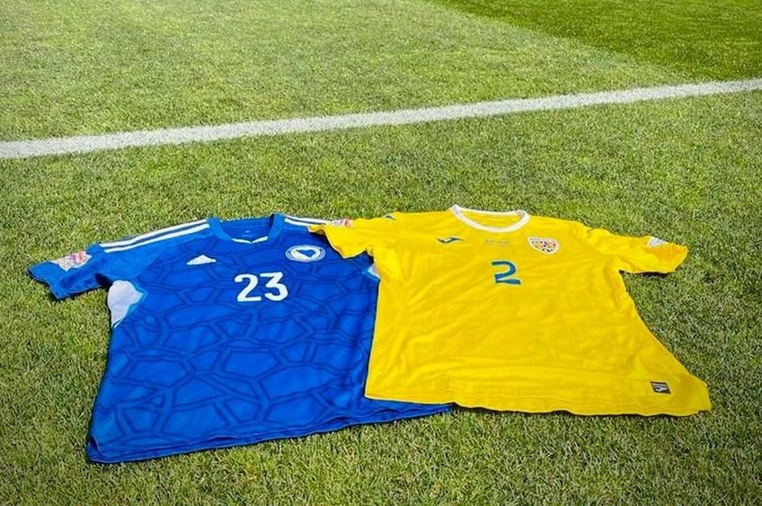  Naţionala României va evolua în galben la meciul cu Bosnia. Meciul jucat în alb l-a pierdut