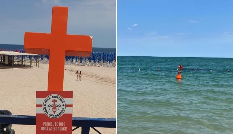  Geamanduri în cruce, cu numărul morţilor care s-au înecat, pe litoralul românesc