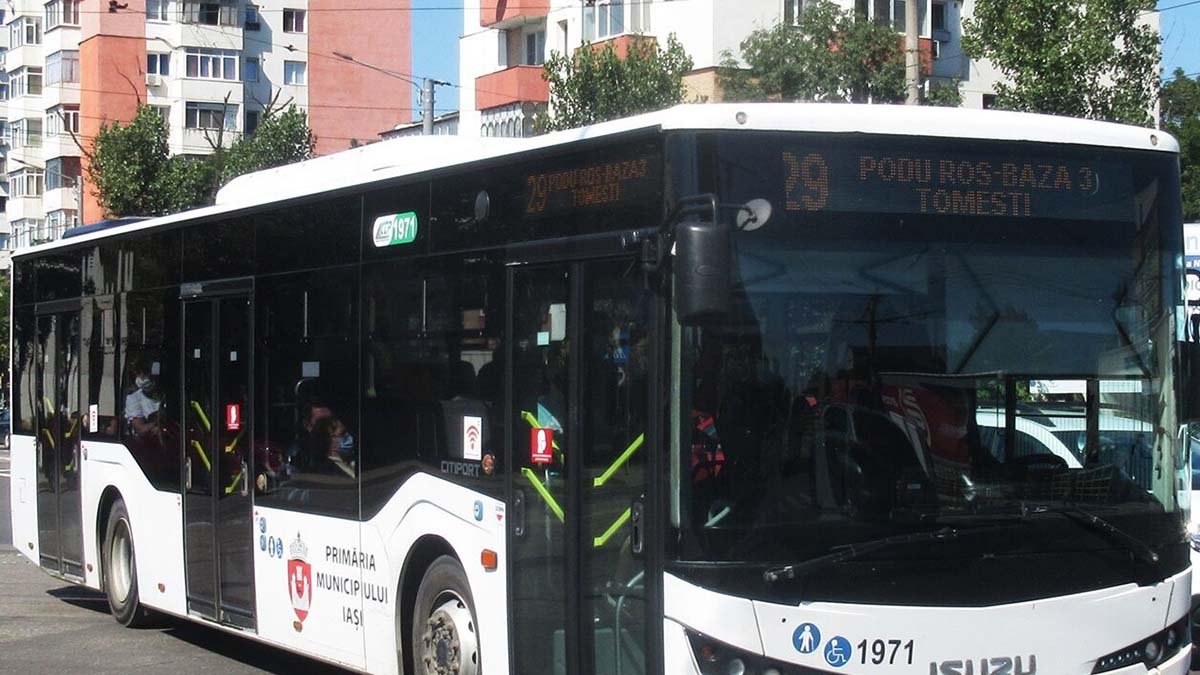 Traseul de autobuz 29 circulă din nou până în Podu Roș