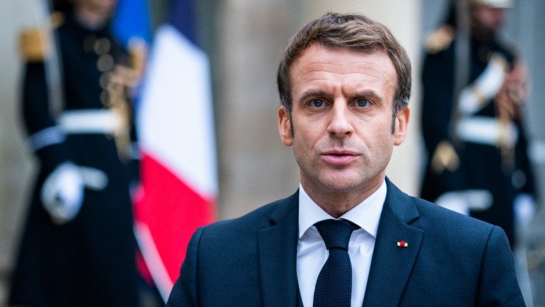  Macron: Franţa este mobilizată pentru a proteja frontierele noastre în estul Uniunii Europene