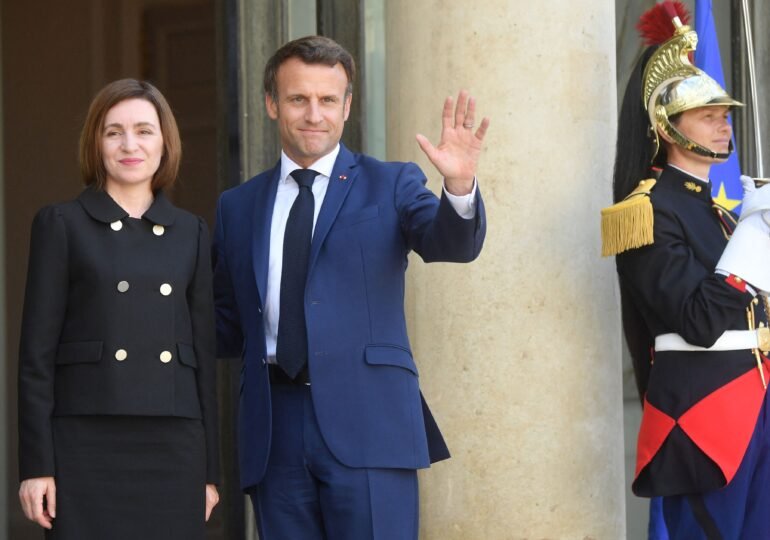  Macron: Dorinţa Republicii Moldova de a adera la Uniunea Europeană este perfect legitimă