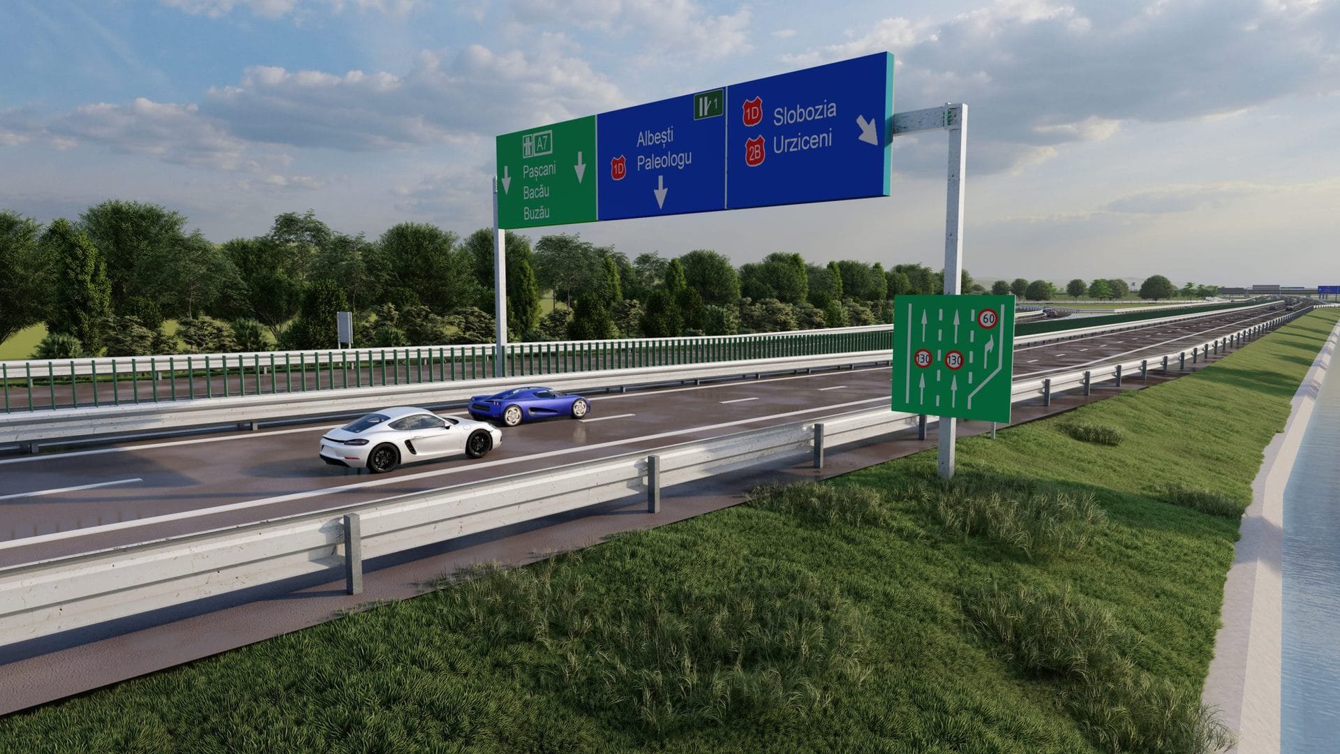  S-a semnat contractul pentru primii kilometri din Autostrada Moldovei (care, fireşte, nu-s în Moldova)