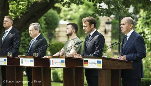  Cancelarul Scholz promite că Germania va ajuta Ucraina din punct de vedere militar cât va fi nevoie