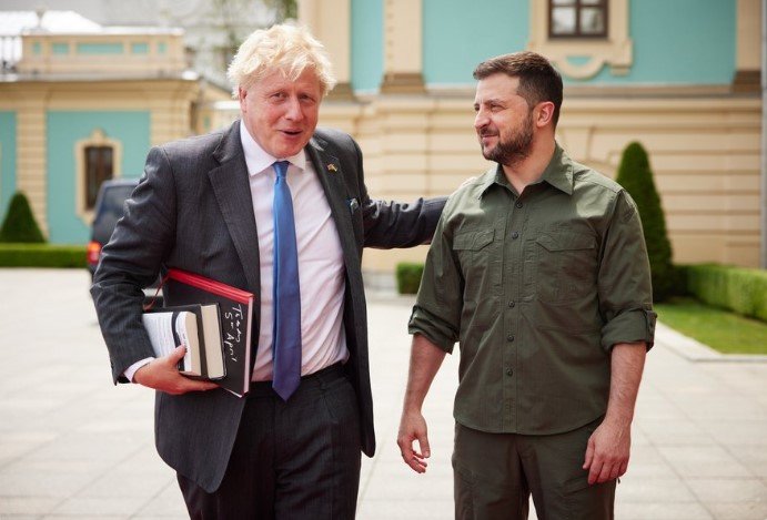 Vizită surpriză a lui Boris Johnson la Kiev. Ce a propus premierul britanic