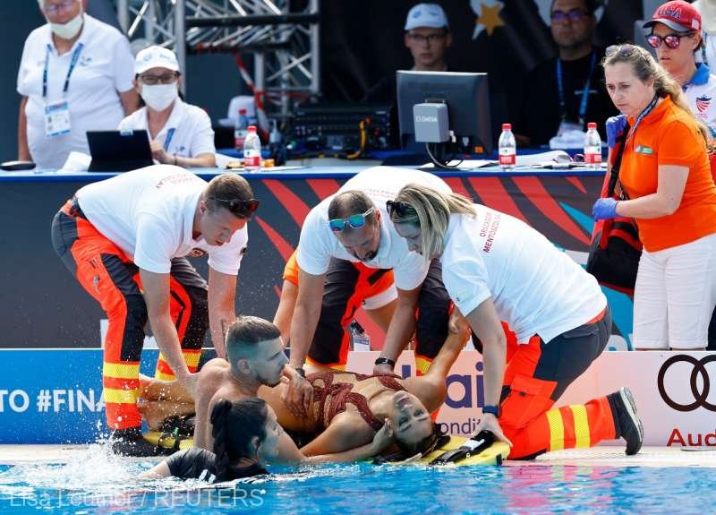  O sportivă americană a fost salvată de la înec de antrenoarea sa, la CM de la Budapesta
