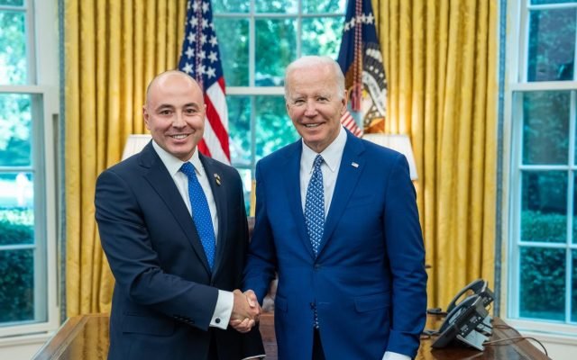  Ambasadorul României în SUA, ieşeanul Andrei Muraru, s-a întâlnit cu Joe Biden