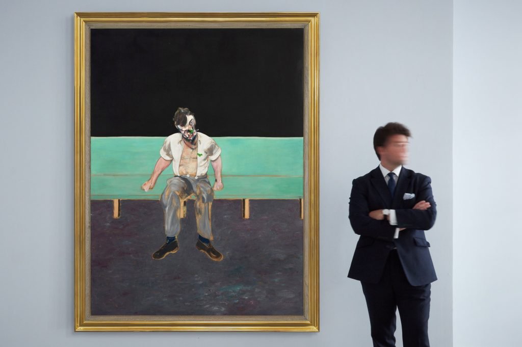  Un portret al lui Lucian Freud pictat de Francis Bacon, vândut cu peste 43 de milioane de lire sterline
