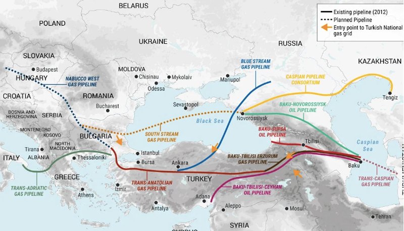  Regiunea caspică ar putea deveni colacul de salvare al Europei în încercarea de a renunța la gazul rusesc (Geopolitical Futures)
