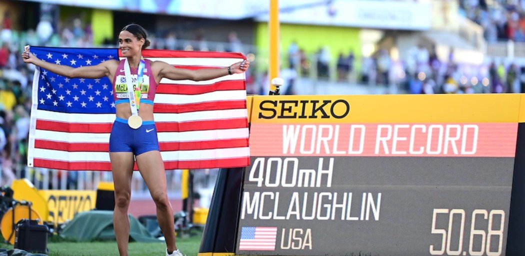  Americanca Sydney McLaughlin a stabilit un nou record mondial la 400 metri garduri (VIDEO)