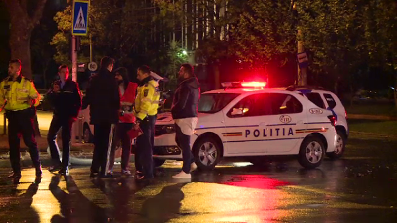  UPDATE Împușcături la Comarna. Doi polițiști au fost atacați cu furca de un bătăuș. Polițiștii au tras cu pistolul