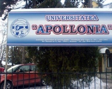  Harababura licenţelor la Universitatea Apollonia