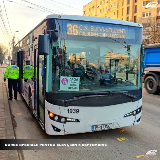 Reapar autobuzele pentru elevi în Iași. PROGRAM și TRASEE