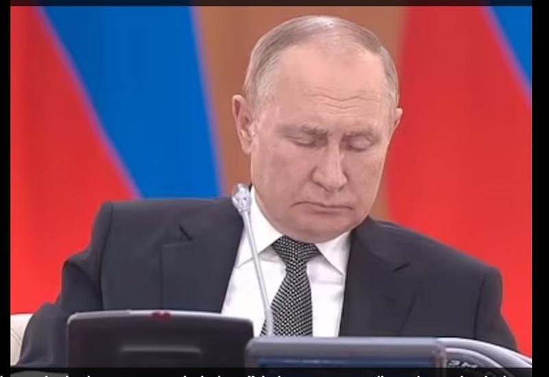 Putin a adormit la o ședință. N-a vrut să folosească dublura, deși medicii i-au cerut odihnă