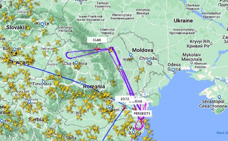  Avioanele NATO s-au înghesuit în Dobrogea ca să monitorizeze contraofensiva ucraineană