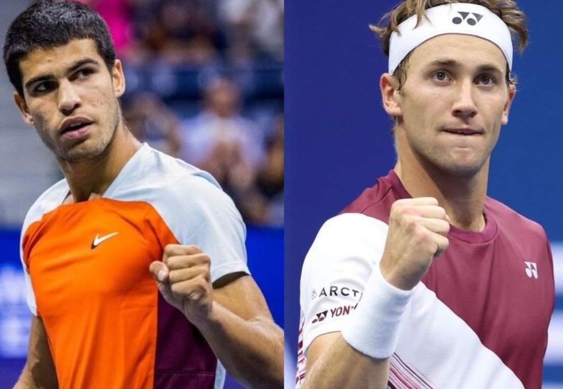  Finala US Open va disputată de către Carlos Alcaraz şi Casper Ruud. Învingătorul va fi noul lider ATP