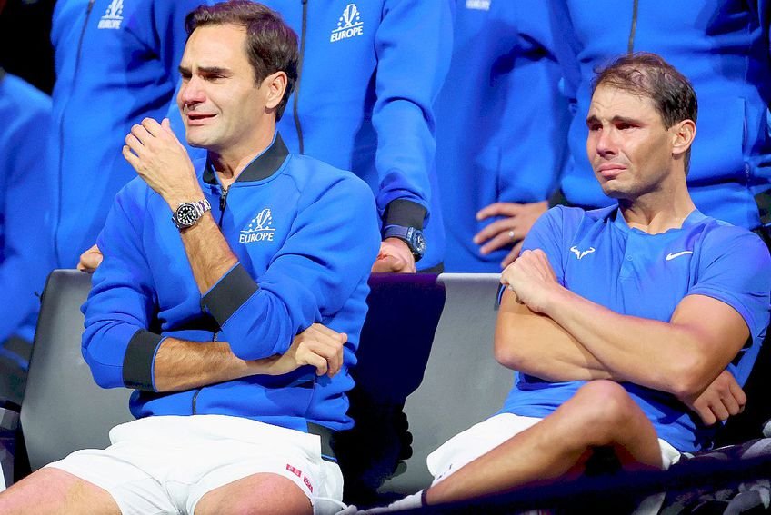  Imaginea anului în sport: Federer și Nadal au plâns cot la cot după ultimul meci al elvețianului