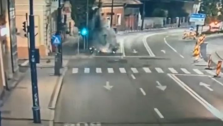  (VIDEO) Accidentul mortal din Cluj, momentul impactului. Cine era şoferul decedat