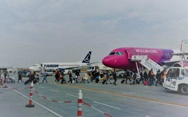  Intervenție a unei echipe anti-tero într-un avion Wizz Air, pe aeroportul din Iaşi
