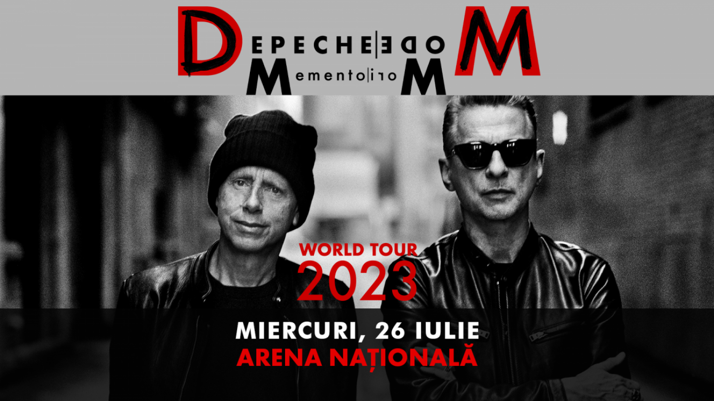  Depeche Mode va concerta la Bucureşti pe 26 iulie 2023. Biletele vor fi puse în vânzare vineri