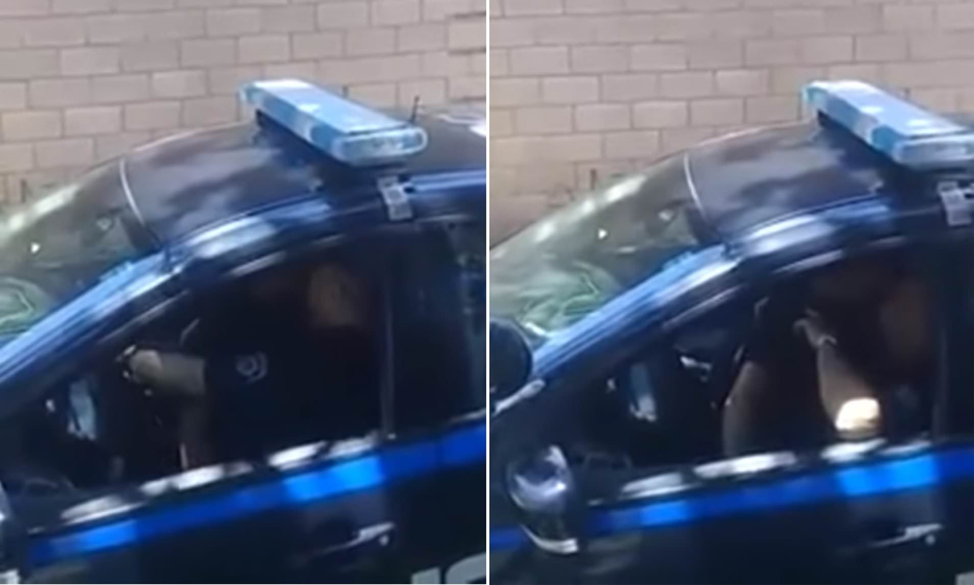  VIDEO Doi polițiști, filmați făcând dragoste în timpul serviciului. Apelați prin 112, n-au răspuns