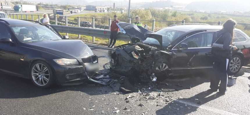  Accident cu patru victime la Cluj după impactul între două maşini