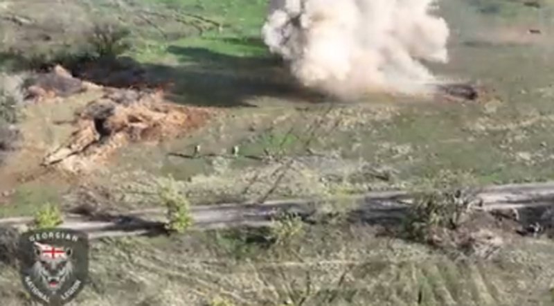  VIDEO Secvență din războiul din Ucraina: mercenari ruși Wagner, uciși de voluntari georgieni