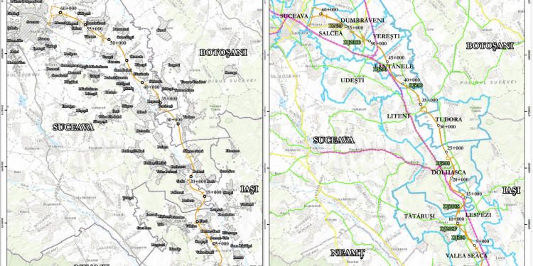  Traseul Autostrăzii Pașcani-Suceava și datele tehnice ale proiectului. Cât va costa și în cât timp va fi realizată