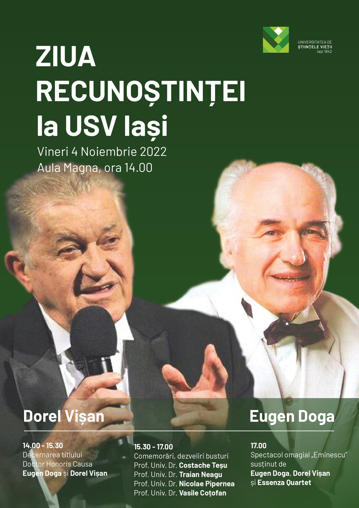  Ziua Recunoștinței la USV Iași (P)