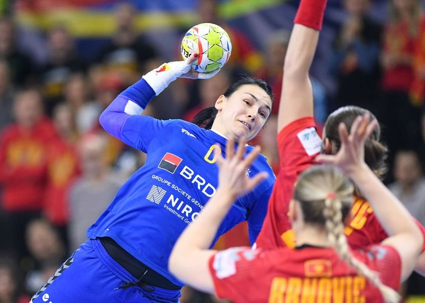  CE handbal feminin: România, înfrângere cu Muntenegru şi ratează orice şansă la semifinale
