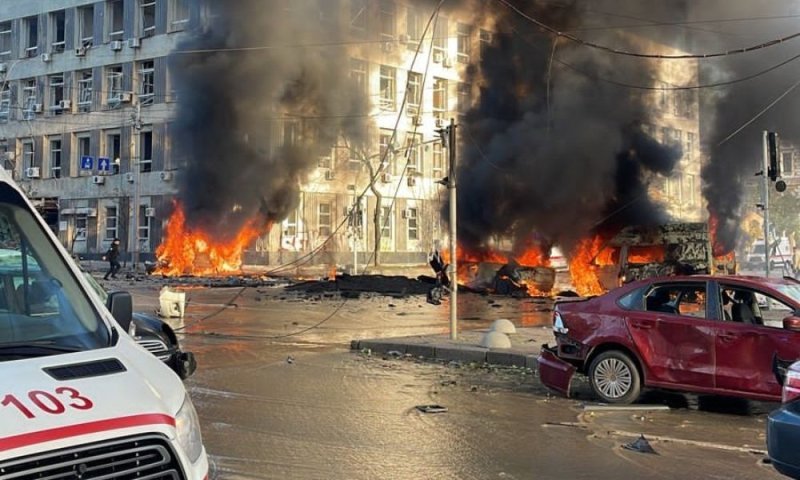  Rușii teroriști s-au dezlănțuit iar asupra Kievului