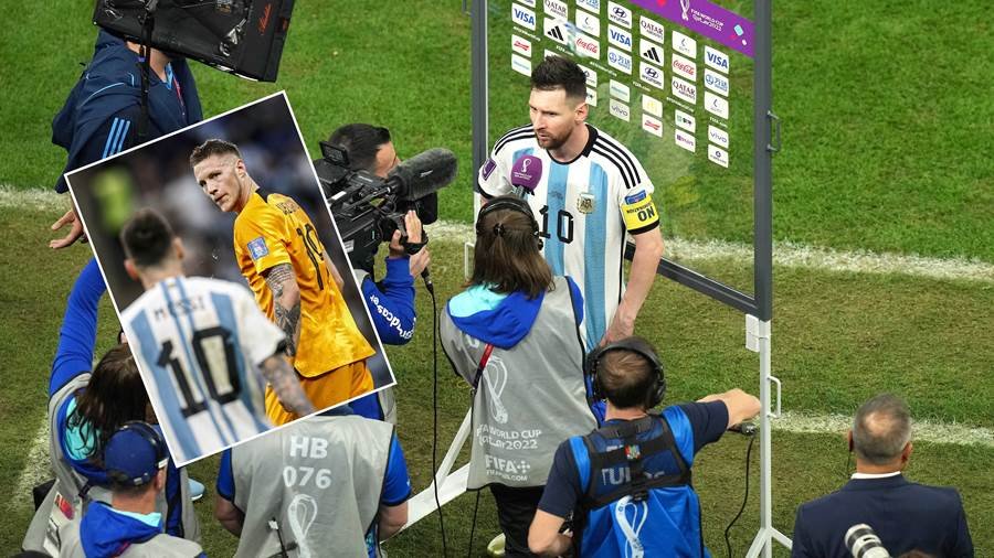  CM Fotbal Qatar 2022: Cupa Mondială: Messi, furios pe Weghorst, la interviul de după meci: La ce te uiţi, imbecilule?