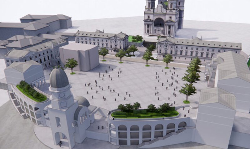  PROIECTE PUBLICEMMB pregătește extinderea ansamblului mitropolitan: 10 construcții din spatele Catedralei vor fi demolate