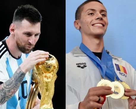  Messi, ales sportivul anului 2022. David Popovici, la un pas de TOP 10