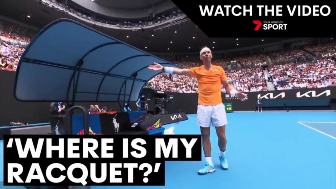  VIDEO Faza zilei la Australian Open: Rafael Nadal a rămas fără rachetă