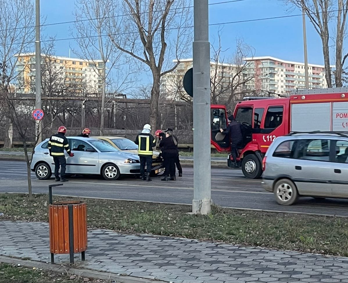  Accident rutier cu victimă în zona Tudor Vladimirescu – FOTO