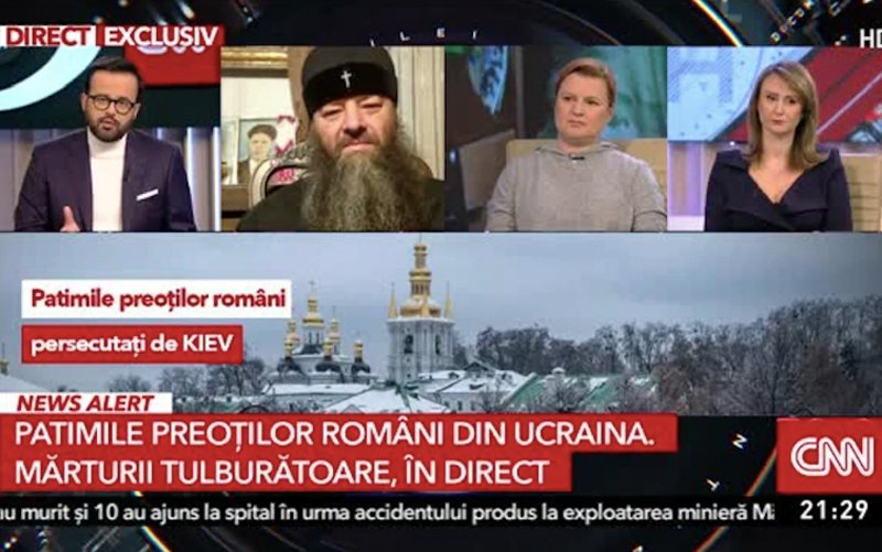  Antena 3 și Gâdea, propagandă anti-Ucraina: un mitropolit subordonat Bisericii Ortodoxe Ruse, Mihail Jar, chemat să se vaite că Zelenski prigonește clericii care răspund în fața lui Kiril
