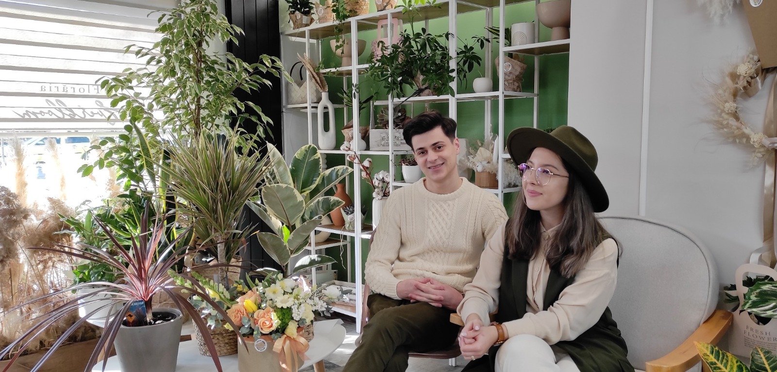  Primul atelier floral sustenabil, creat cu fonduri europene, deschis în Iaşi. Peisagiştii: doi absolvenţi ai Universităţii de Ştiinţele Vieţii