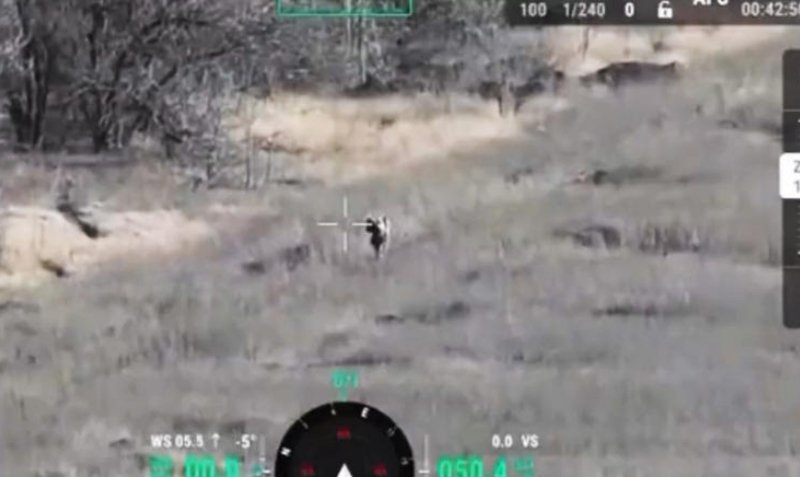  VIDEO Cum sare ca un iepure un rus care a încercat să împuște o dronă ucraineană